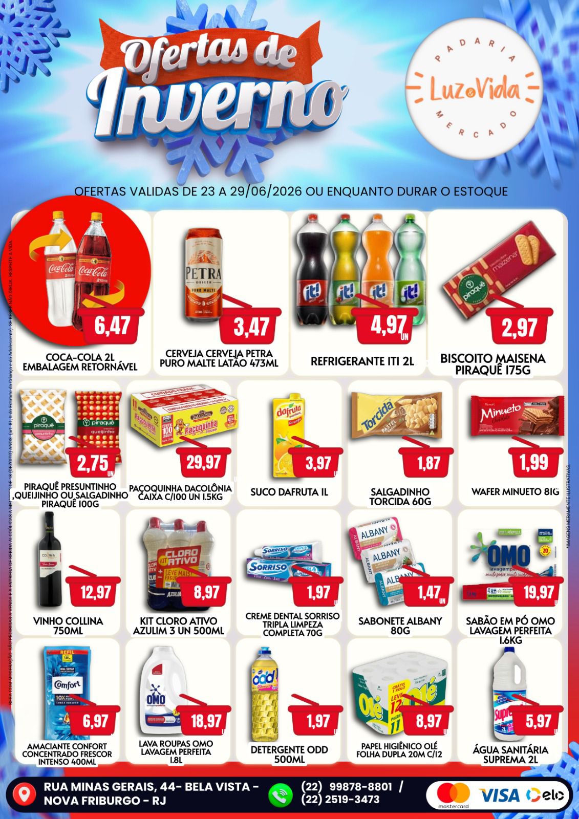Encarte de ofertas da semana - página 2 - Padaria e Mercado Luz & Vida