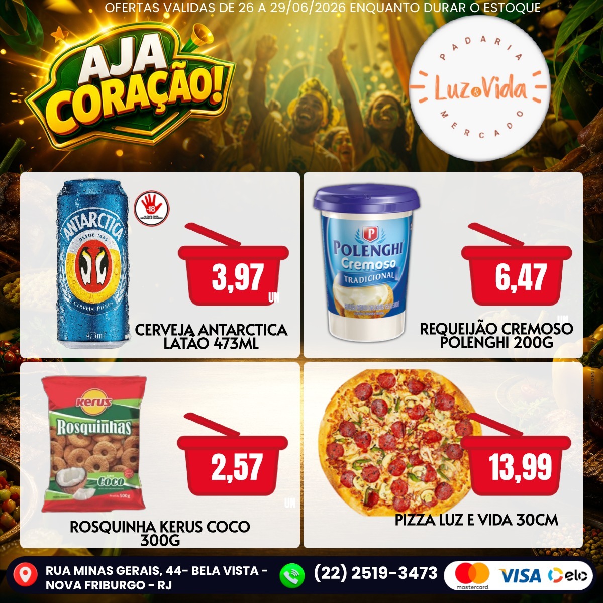 Encarte de ofertas da semana - página 3 - Padaria e Mercado Luz & Vida